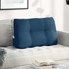Cuscino schienale Vidaxx tessuto blu 80 x 24 x 50 cm