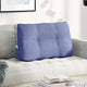 Vidaxl rugkussen jeans blauw 80 x 24 x 50 cm stof