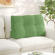 Vidaxx cojín de respaldo terciopelo verde claro 80 x 24 x 50 cm