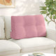 Vidaxx cojín de respaldo rosa 80 x 24 x 50 cm terciopelo