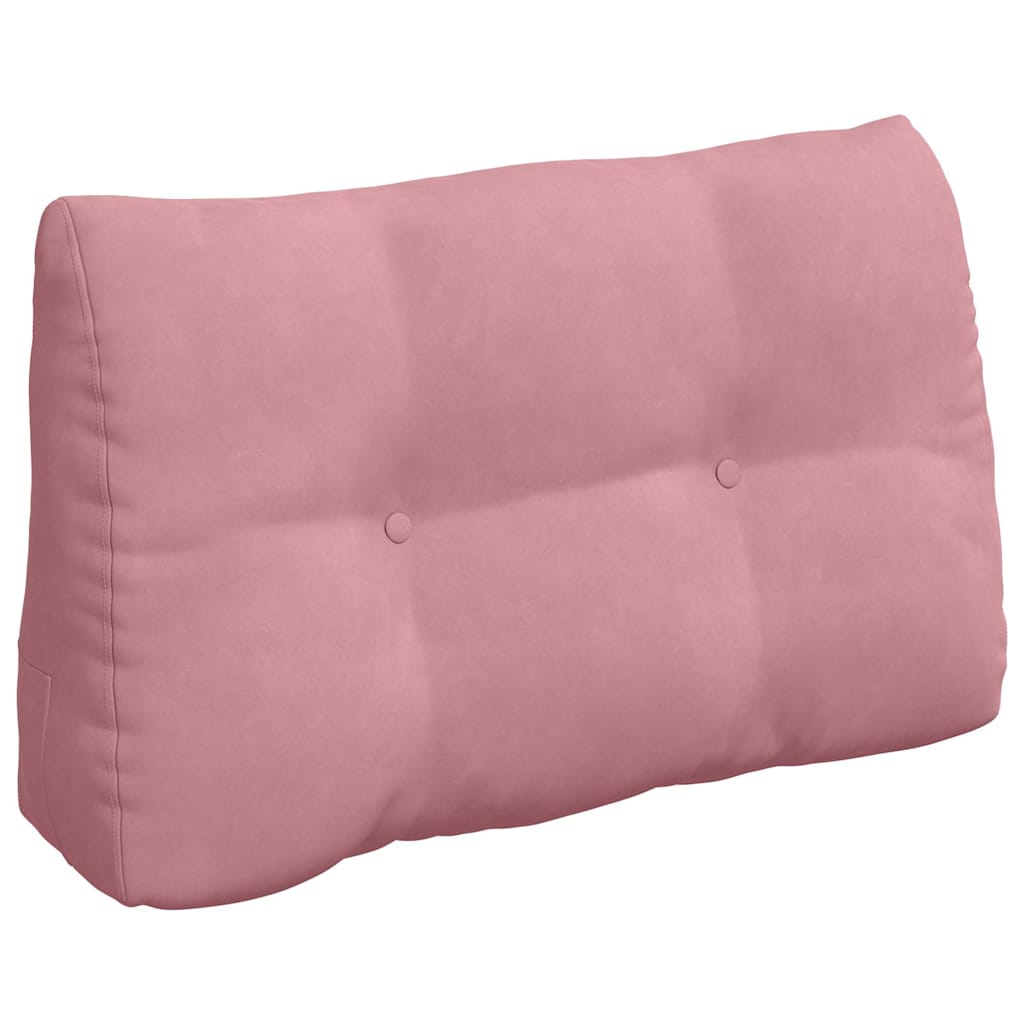 Cuscino schienale Vidaxx rosa 80 x 24 x 50 cm in velluto