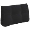 Vidaxx cojín de respaldo negro 80 x 24 x 50 cm terciopelo