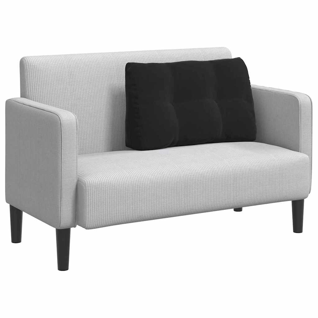 Cuscino schienale Vidaxx nero 80 x 24 x 50 cm velluto