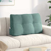 Vidaxl rugkussen zeegroen 80 x 24 x 50 cm fluweel