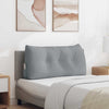 Cuscino schienale Vidaxx in tessuto grigio chiaro 100 x 24 x 50 cm