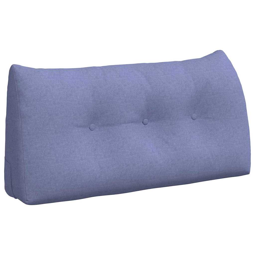Vidaxl rugkussen jeans blauw 100 x 24 x 50 cm stof