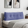 Vidaxl rugkussen jeans blauw 120 x 24 x 50 cm stof