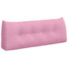 Vidaxl rugkussen roze 120 x 24 x 50 cm stof