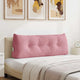 Vidaxx cojín de respaldo rosa 120 x 24 x 50 cm terciopelo