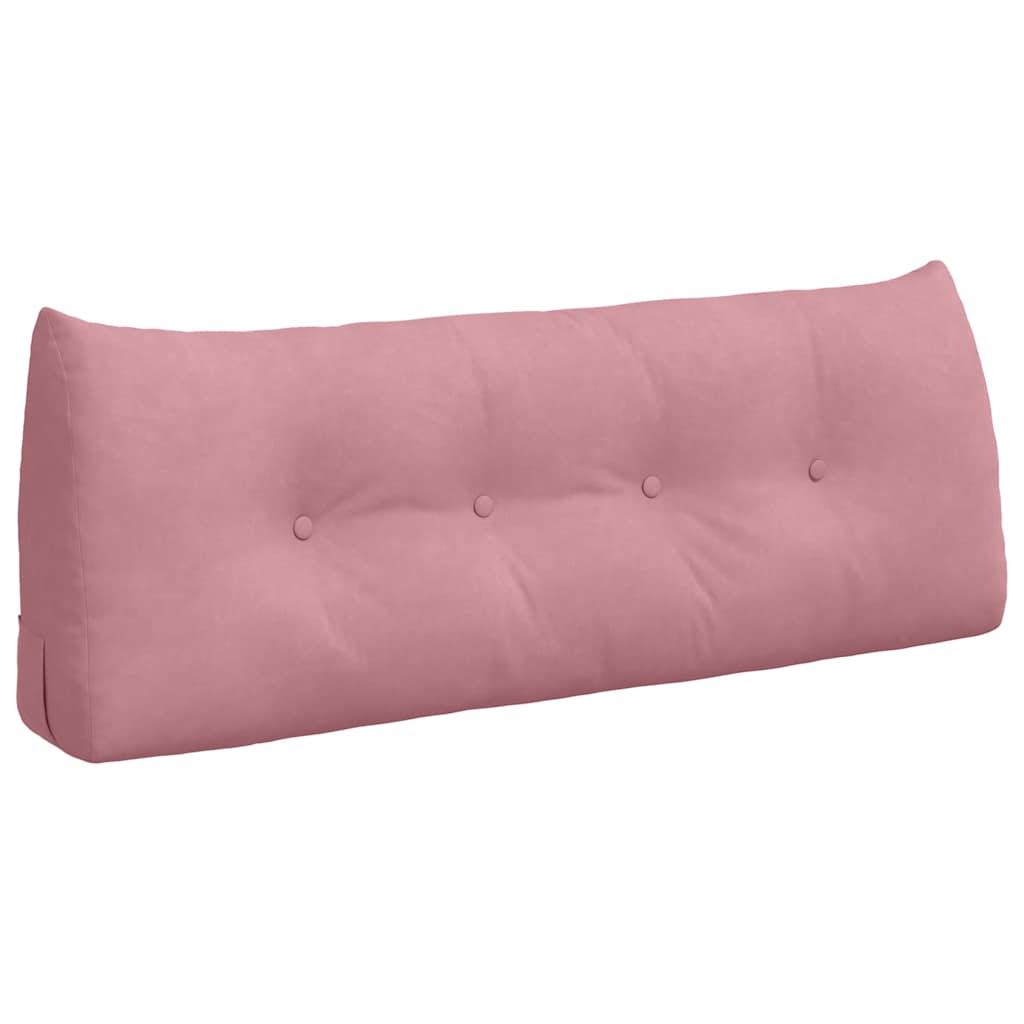 Cuscino schienale Vidaxx rosa 120 x 24 x 50 cm in velluto