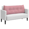 Cuscino schienale Vidaxx rosa 120 x 24 x 50 cm in velluto
