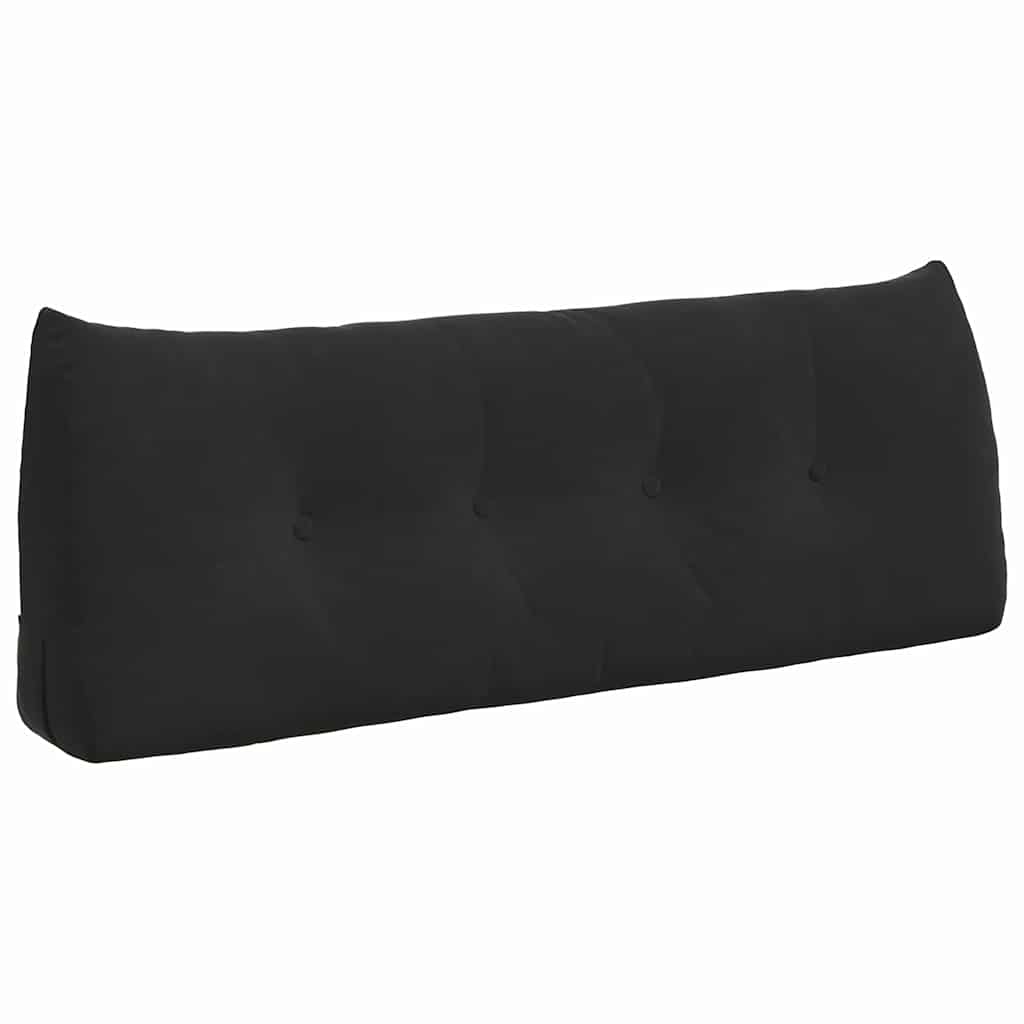 Cuscino schienale Vidaxx nero 120 x 24 x 50 cm velluto