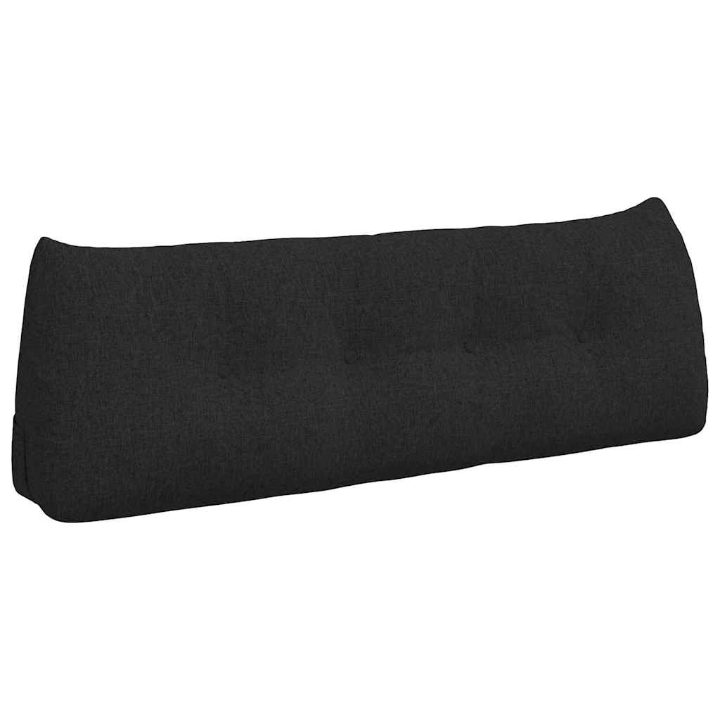 Cuscino schienale Vidaxx tessuto nero 140 x 24 x 50 cm