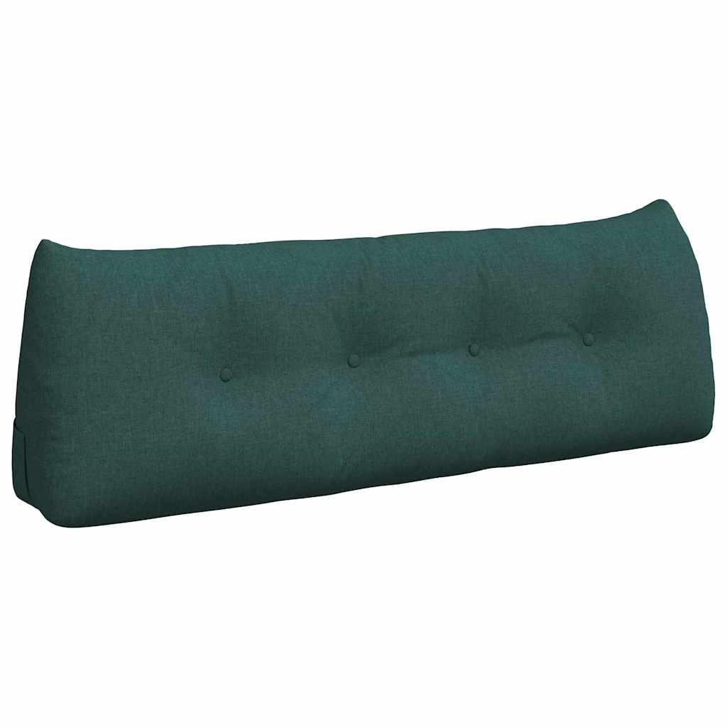 Vidaxl rugkussen donkergroen 140 x 24 x 50 cm stof