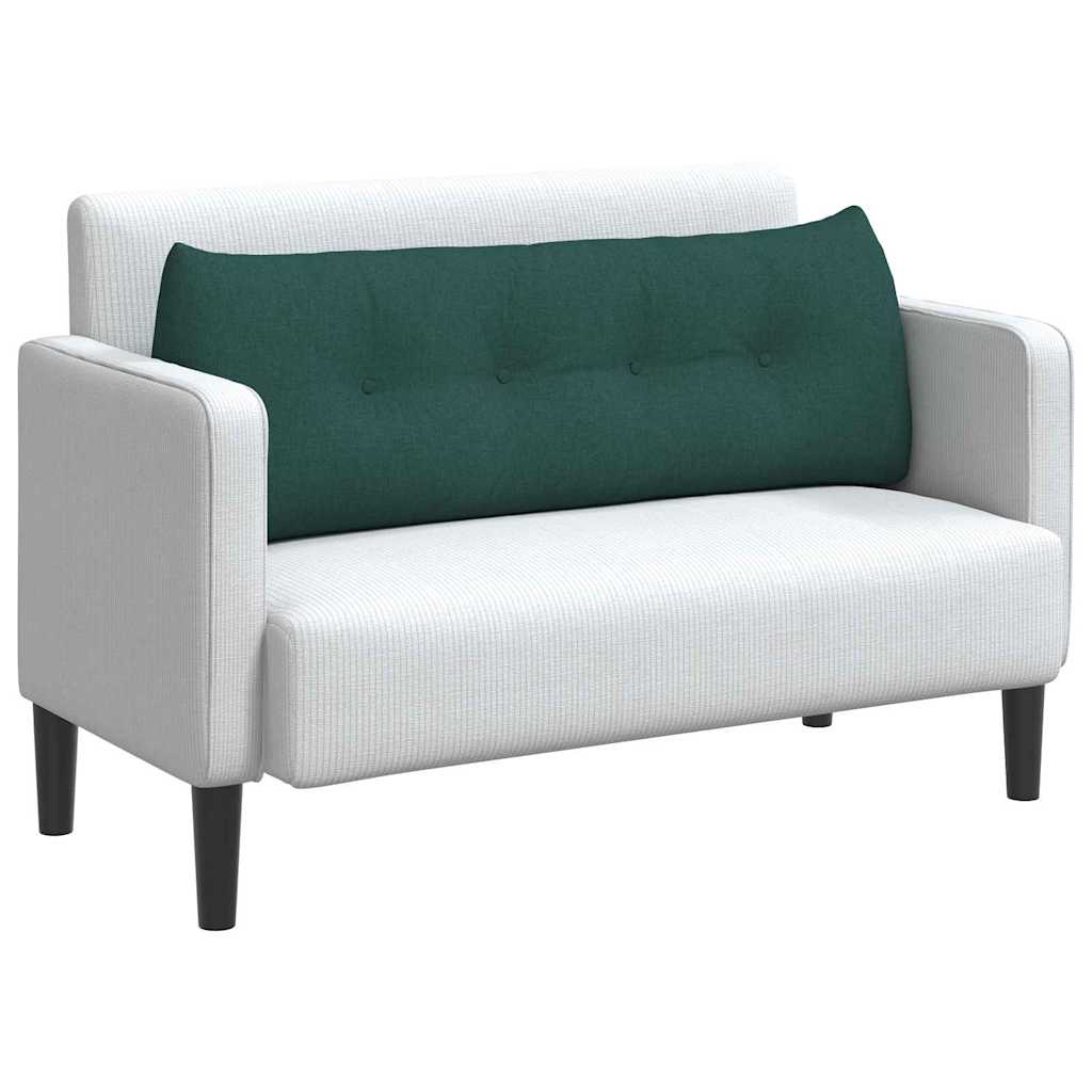 Cuscino schienale Vidaxx in tessuto verde scuro 140 x 24 x 50 cm