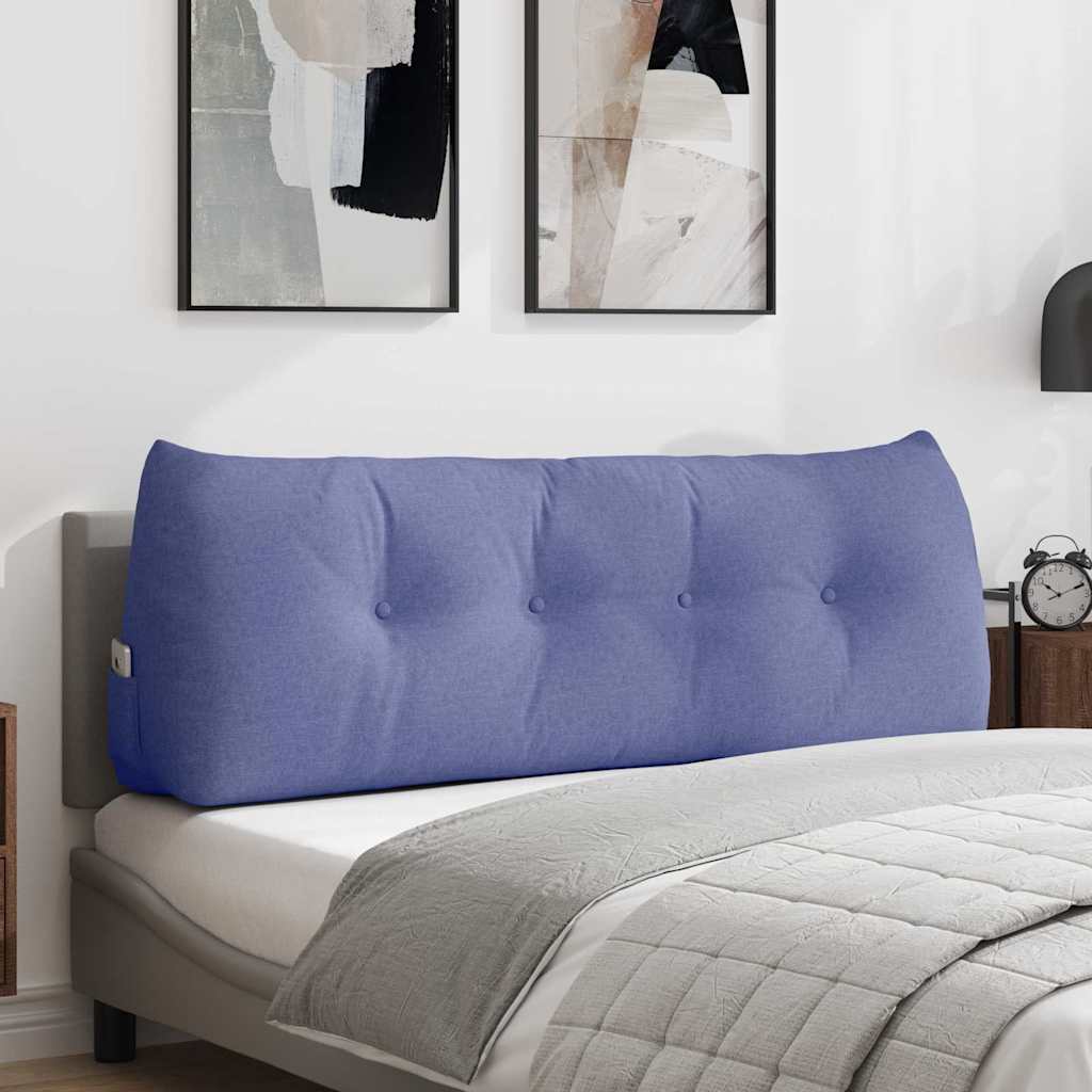 Cuscino schienale Vidaxx tessuto blu jeans 140 x 24 x 50 cm