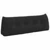 Vidaxl rugkussen zwart 140 x 24 x 50 cm fluweel