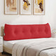 Vidaxl rugkussen rood 160 x 24 x 50 cm stof