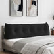 Cuscino schienale Vidaxx nero 160 x 24 x 50 cm velluto
