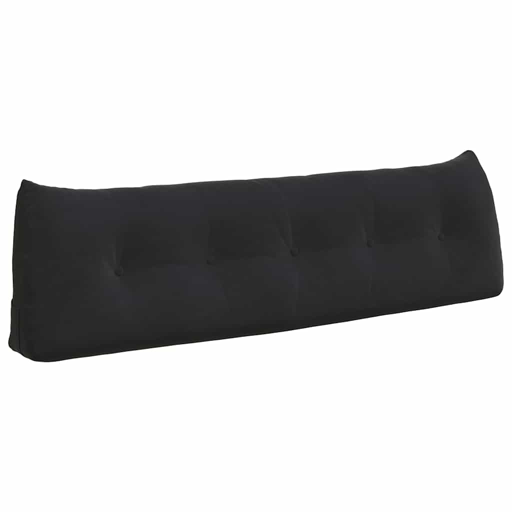 Cuscino schienale Vidaxx nero 160 x 24 x 50 cm velluto
