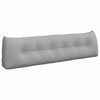 Cuscino schienale Vidaxx tessuto grigio nuvola 180 x 24 x 50 cm