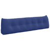Vidaxx cojín de respaldo azul policía 180 x 24 x 50 cm terciopelo