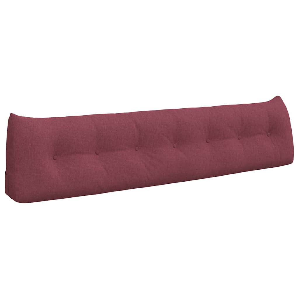 Vidaxx cojín de respaldo rojo vino 200 x 24 x 50 cm tela