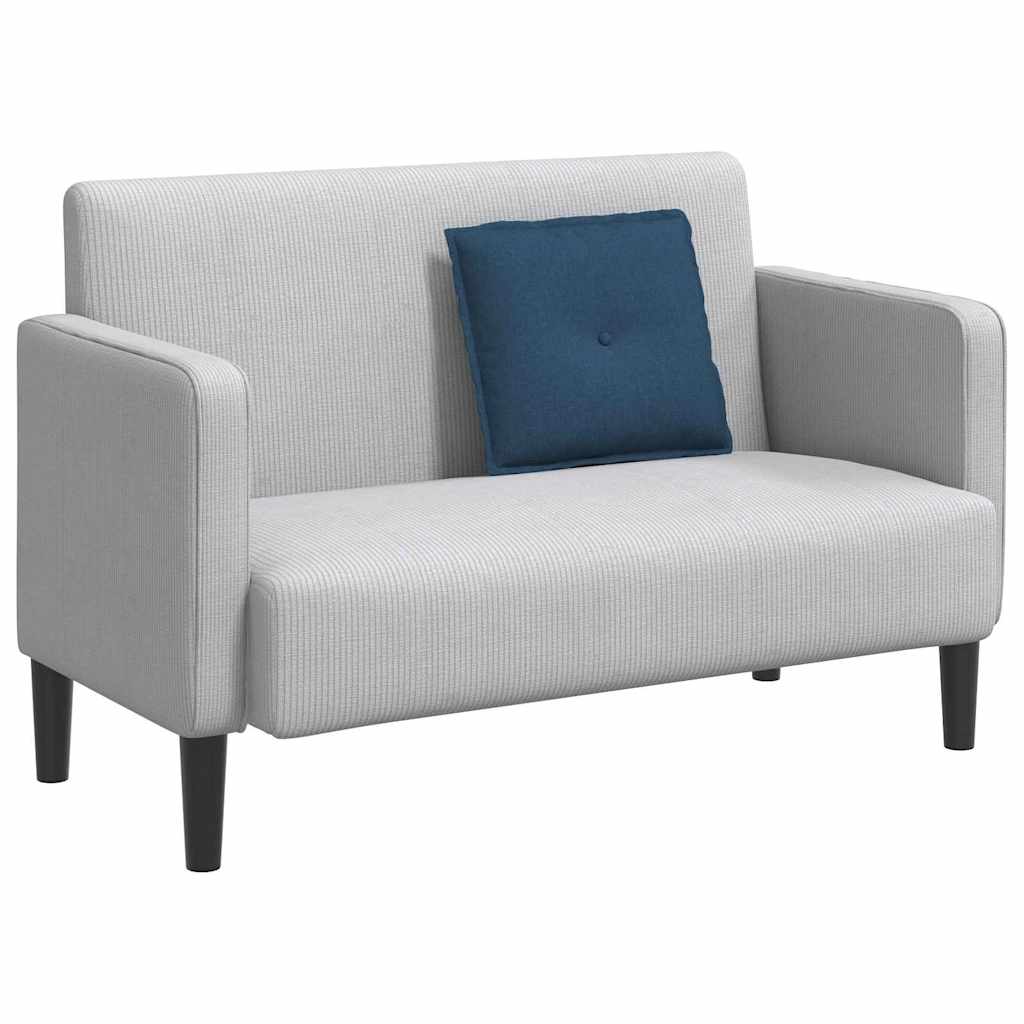 Vidaxx cojín de respaldo azul 50 x 19 x 45 cm tela