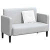 Cuscino schienale Vidaxx tessuto bianco 50 x 19 x 45 cm