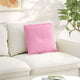 Vidaxl rugkussen roze 50 x 19 x 45 cm stof