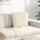 Vidaxx cojín de respaldo beige 50 x 45 cm tejido de microfibra