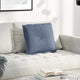 Cuscino schienale Vidaxx blu 50 x 45 cm in tessuto a corde