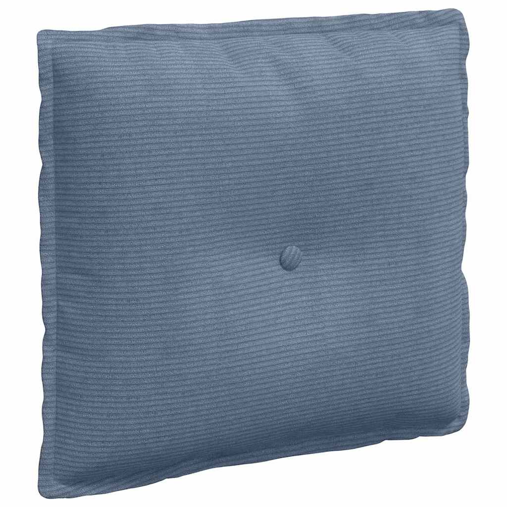 Cuscino schienale Vidaxx blu 50 x 45 cm in tessuto a corde