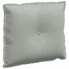 Cuscino schienale Vidaxx tessuto a corde grigio chiaro 60 x 50 cm