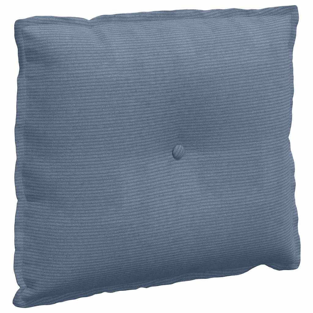 Cuscino schienale Vidaxx blu 60 x 50 cm in tessuto a corde