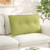 Cuscino schienale Vidaxx in tessuto verde chiaro 80 x 19 x 50 cm