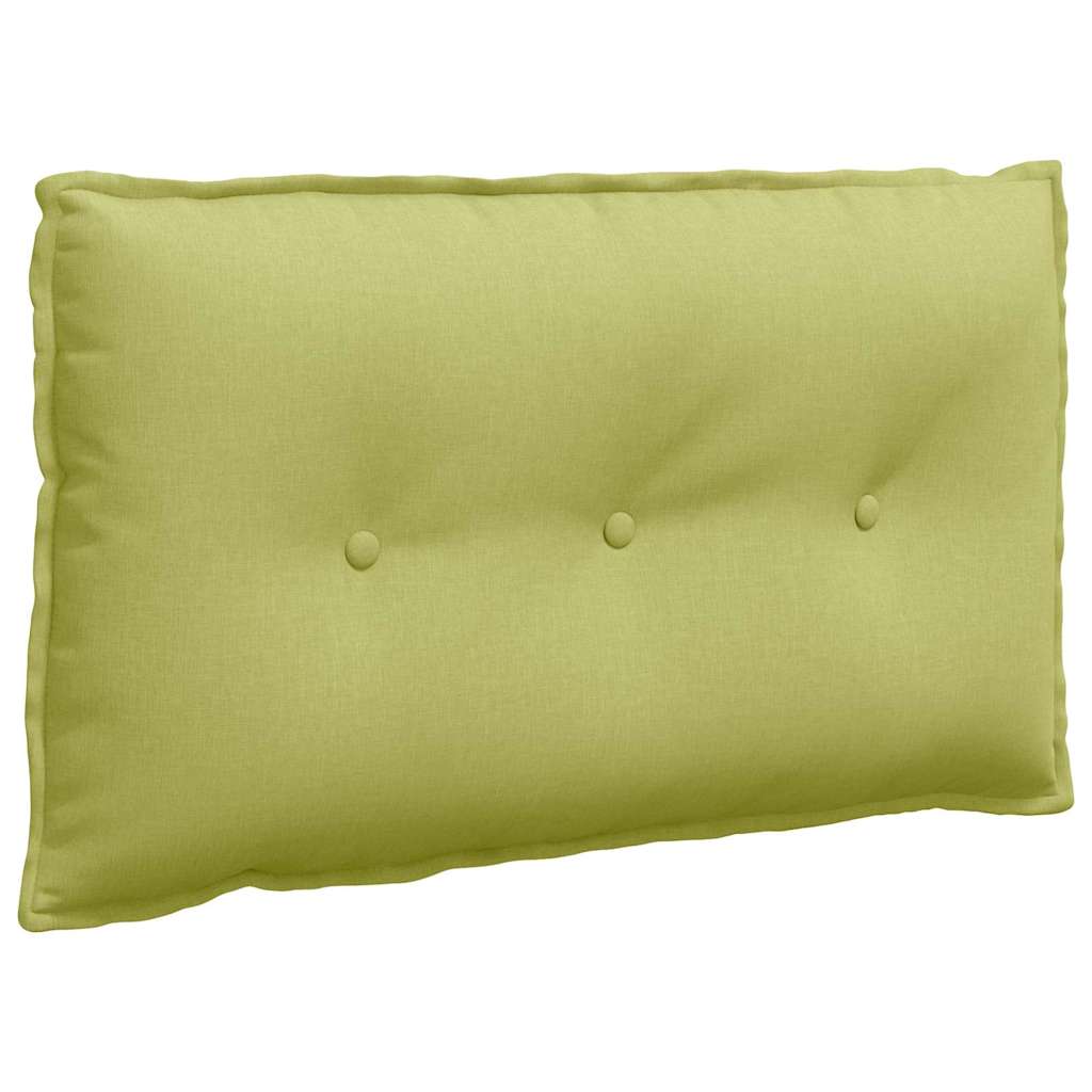 Cuscino schienale Vidaxx in tessuto verde chiaro 80 x 19 x 50 cm
