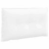 Cuscino schienale Vidaxx tessuto bianco 80 x 19 x 50 cm
