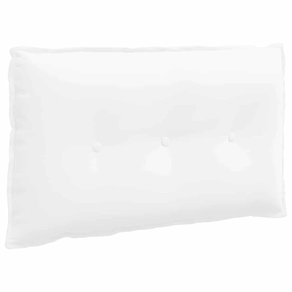 Cuscino schienale Vidaxx tessuto bianco 80 x 19 x 50 cm