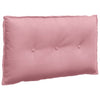 Cuscino schienale Vidaxx rosa 80 x 50 cm in tessuto a corde