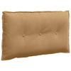 Cuscino schienale Vidaxx marrone 80 x 50 cm in tessuto a corde