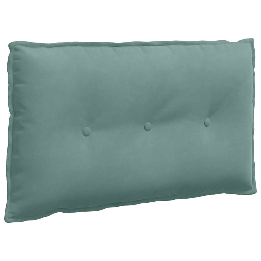 Vidaxl rugkussen zeegroen 80 x 50 cm cordstof
