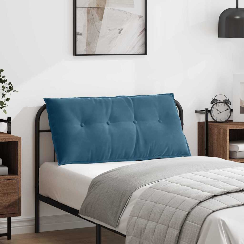 Cuscino schienale Vidaxx blu 100 x 50 cm in tessuto a corde