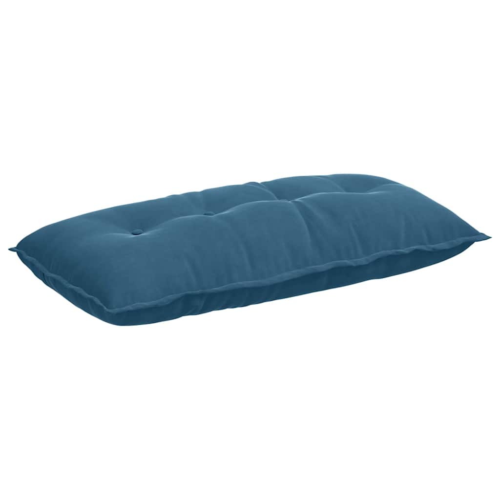 Cuscino schienale Vidaxx blu 100 x 50 cm in tessuto a corde