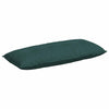 Vidaxl rugkussen donkergroen 120 x 19 x 50 cm stof