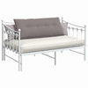 Vidaxl rugkussen taupe 120 x 19 x 50 cm stof
