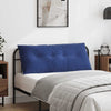 Cuscino per schienale Vidaxx blu polizia 120 x 50 cm in tessuto a corde