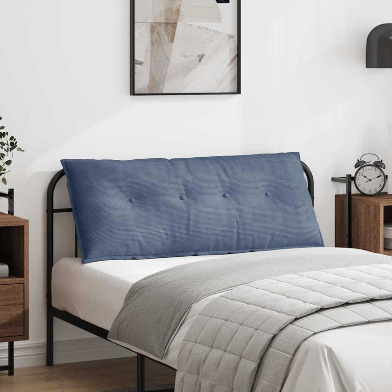 Cuscino schienale Vidaxx blu 120 x 50 cm in tessuto a corde