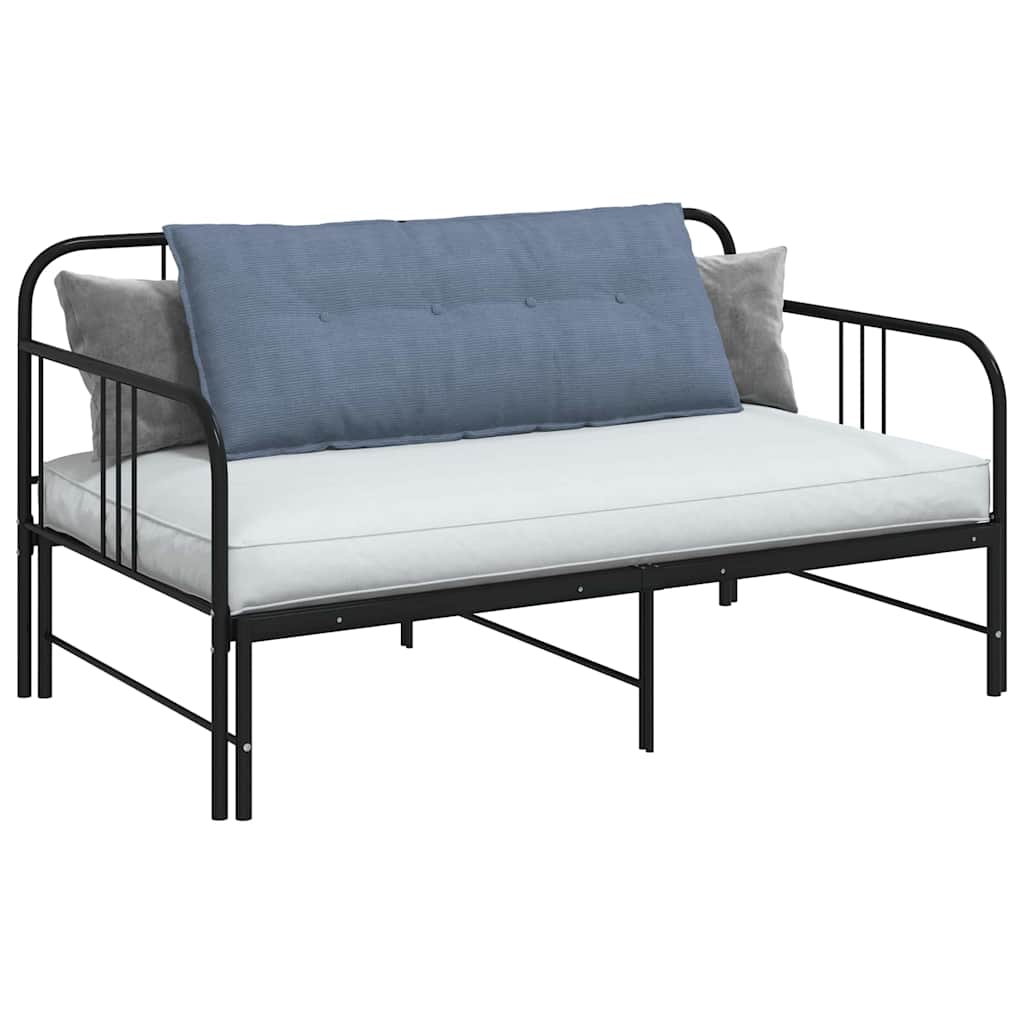 Cuscino schienale Vidaxx blu 120 x 50 cm in tessuto a corde