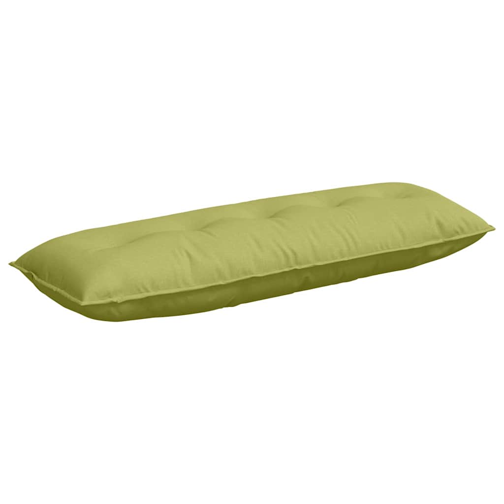 VidaXL cojín de respaldo verde claro 140 x 19 x 50 cm tela